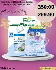 Faber Naturex Bitkisel Esaslı Çamaşır Makine Yıkama Tableti 45 Tablet