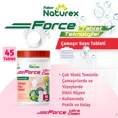 Faber Naturex Bitkisel Esaslı Çamaşır Suyu Tableti 45 Tablet