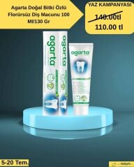 Agarta Doğal Bitki Özlü Diş Macunu 100 Ml