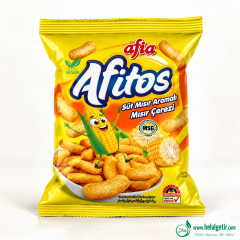 Afia Afitos Süt Mısır Aromalı Mısır Çerezi 50 Gr