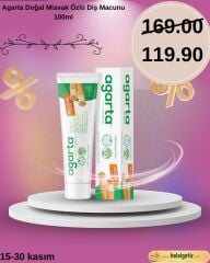 Agarta Doğal Misvak Özlü Diş Macunu 100ml