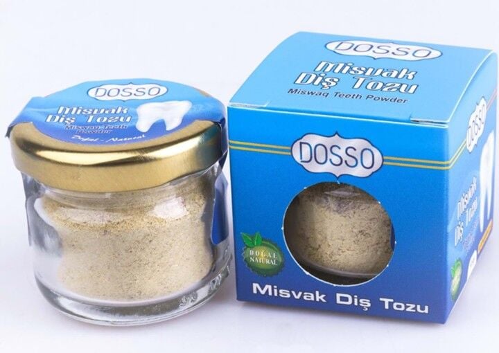 YASİR MİSVAK TOZU DOSSO CAM ŞİŞE 10 GR