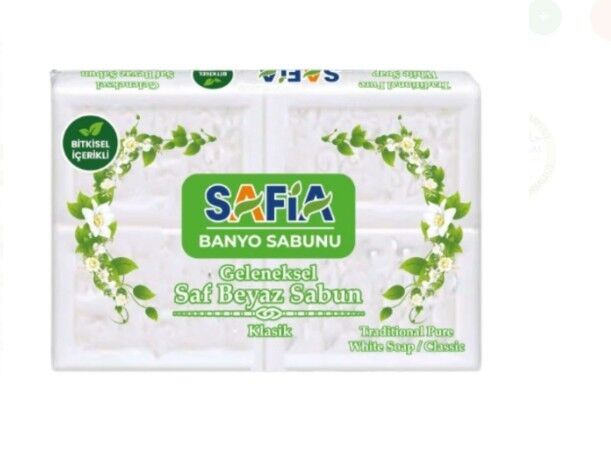 Safia Beyaz Banyo Sabunu 600 Gr