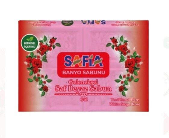 Safia Gül Banyo Sabunu 600 Gr