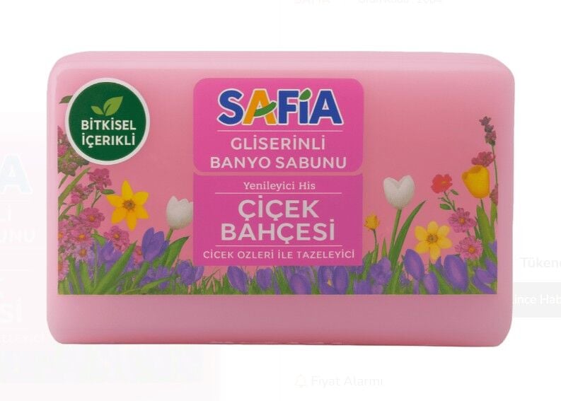 Safia Gliserinli Çiçek Bahcesi Banyo Sabunu 150 Gr