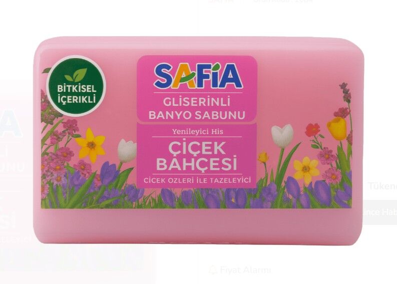 Safia Gliserinli Çiçek Bahcesi Banyo Sabunu 150 Gr