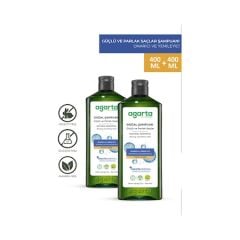 Agarta 2 Adet Güçlü ve Parlak Bakım Şampuanı 400ml+400ml