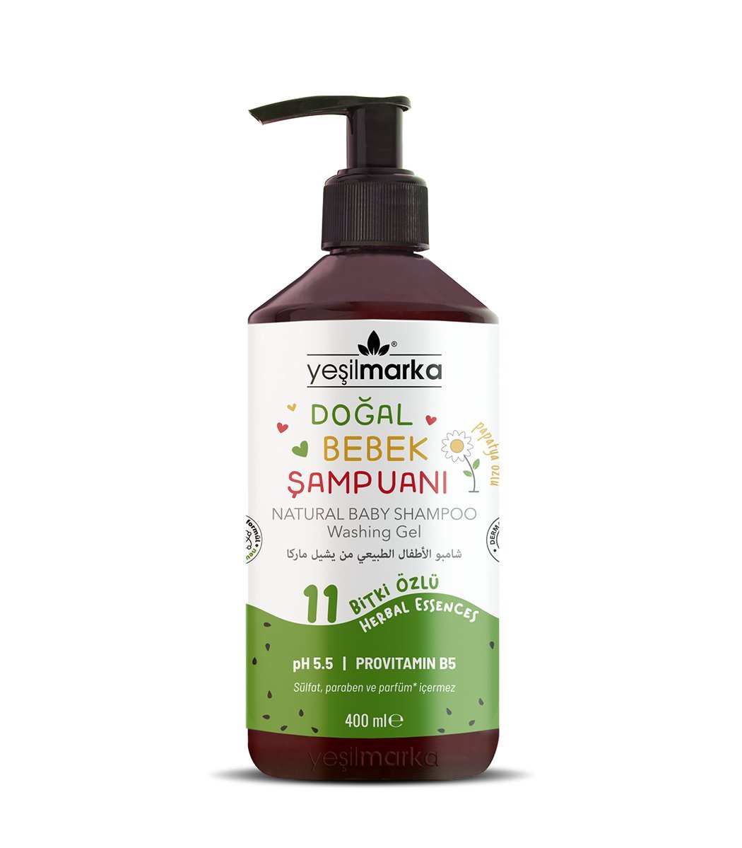 Yeşilmarka Doğal Bebek Şampuanı – Karpuz 400ml
