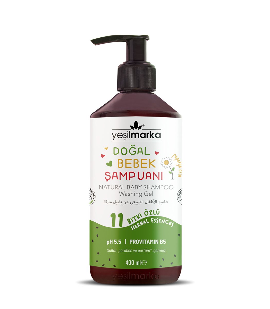 Yeşilmarka Doğal Bebek Şampuanı – Karpuz 400ml