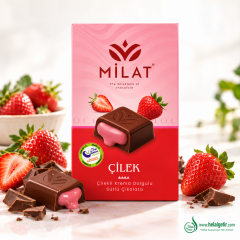 Milat Çilek Dolgulu Çikolata 60 g