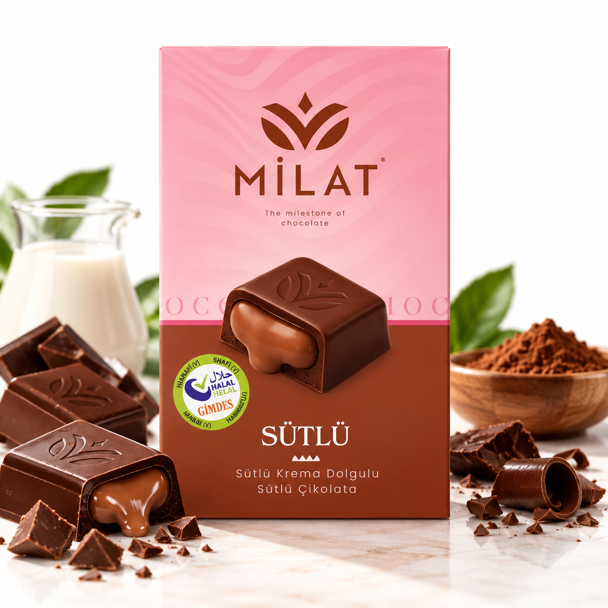 Milat Sütlü Dolgulu Çikolata 60 g