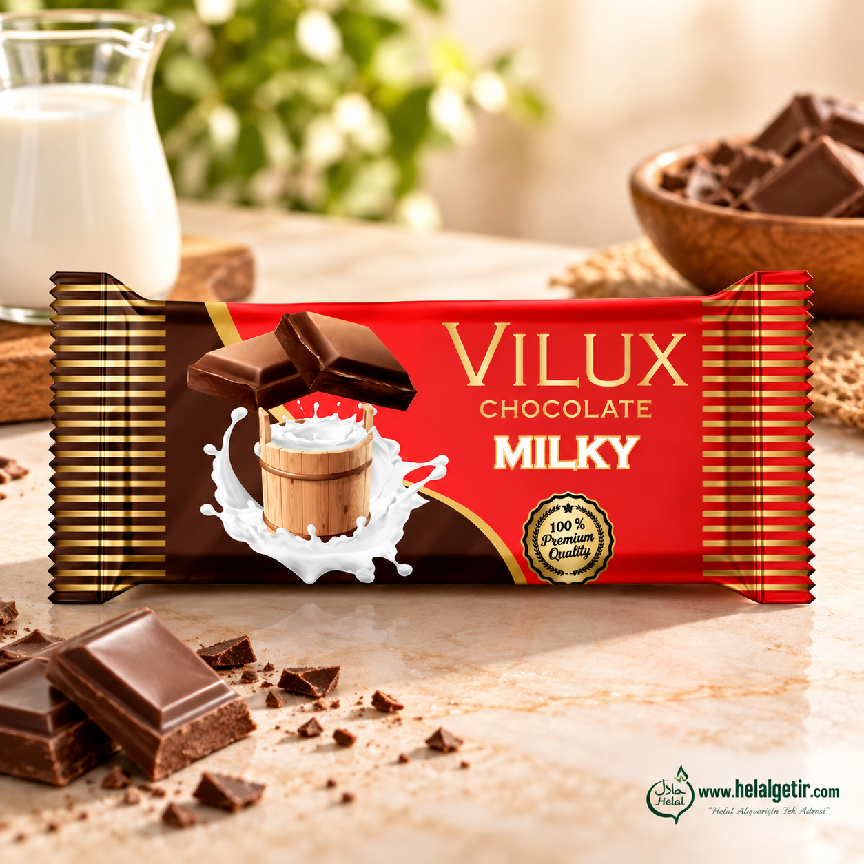 Milat Vilux Sütlü Tablet Çikolata 70 g