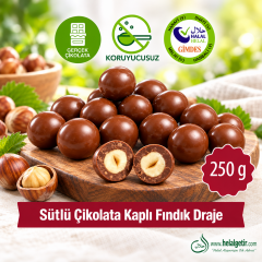 Milat Sütlü Çikolata Kaplı Fındık Draje 250 g