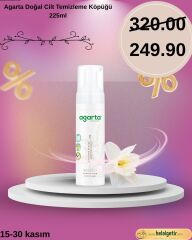 Agarta Doğal Cilt Temizleme Köpüğü 225ml