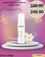 Agarta Doğal Cilt Temizleme Köpüğü 225ml