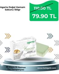 Agarta Doğal Hamam Sabunu 150gr