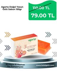 Agarta Doğal Yosun Özlü Sabun 150gr
