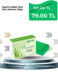 Agarta Doğal Aloe Vera Sabunu 150gr