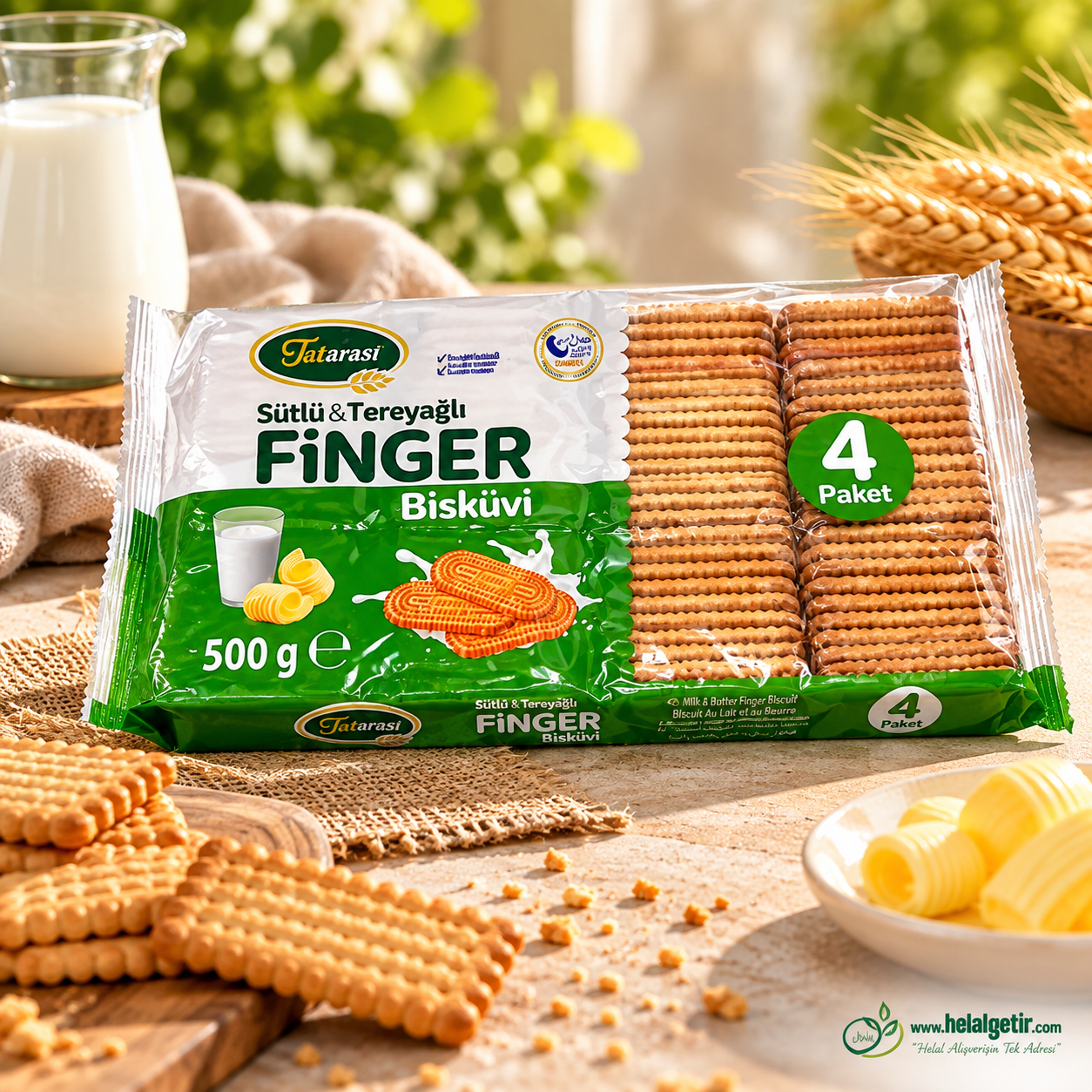 TATASARI FİNGER BİSKÜVİ 500 GR
