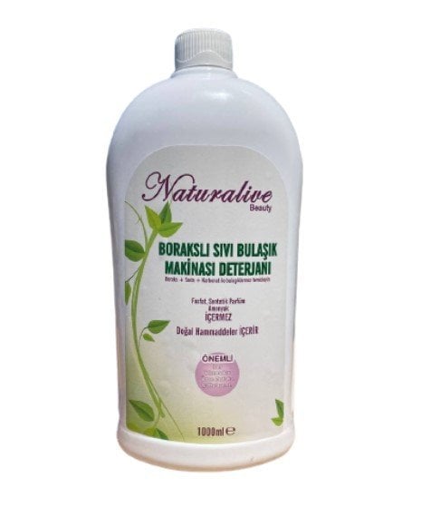 Naturalive Sıvı Bulaşık Makina Deterjan 1lt