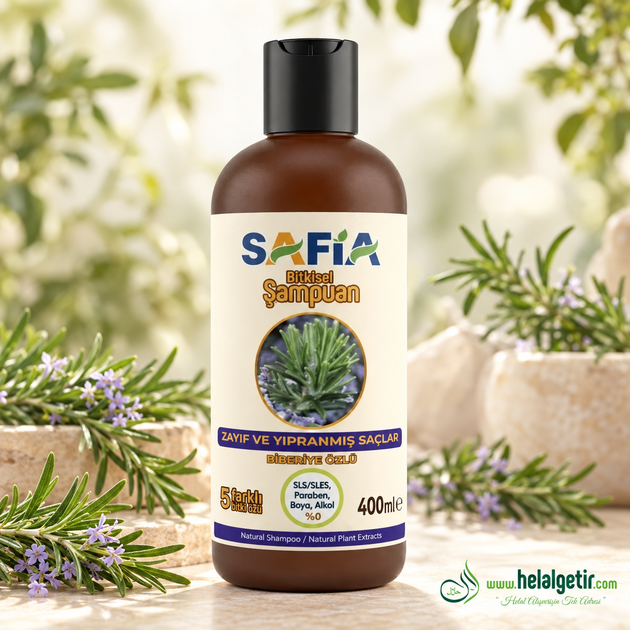 Safia Zayıf Ve Kırılgan Saçlar İçin Şampuan 400 Ml