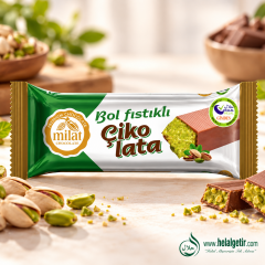 Milat Krema Dolgulu Dubai Stili Bol Fıstıklı Çikolata 25 g
