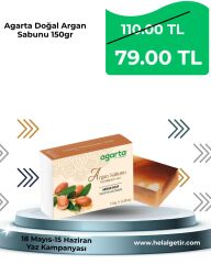 Agarta Doğal Argan Sabunu 150gr