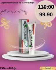 Organicadent Doğal Diş Macunu 105gr