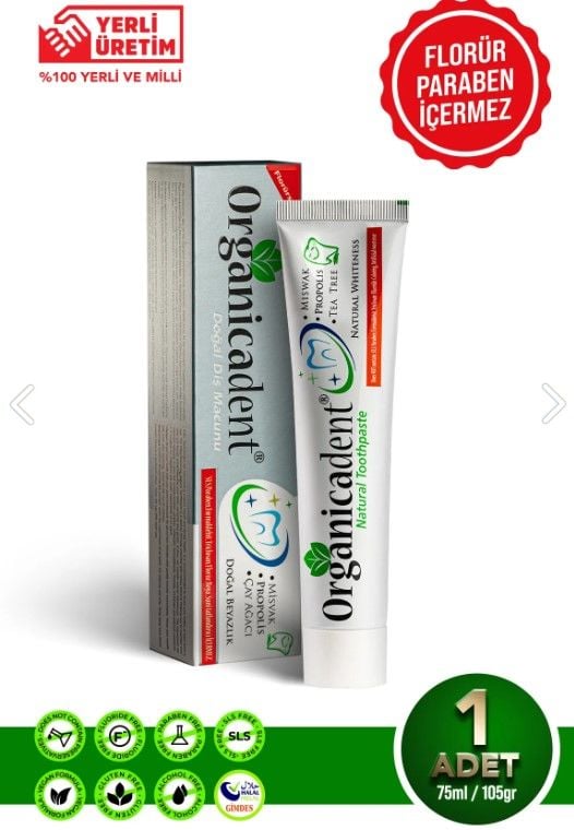 Organicadent Doğal Diş Macunu 105gr