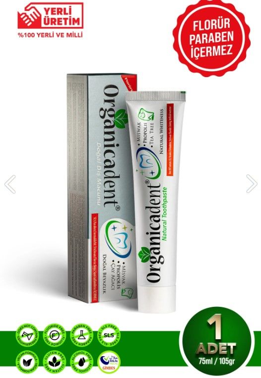 Organicadent Doğal Diş Macunu 105gr