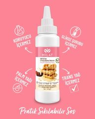 Milat Beyaz Tatlı Sos 300 g - Waffle & Krep & Pankek & Tatlı & Dondurma Sosu