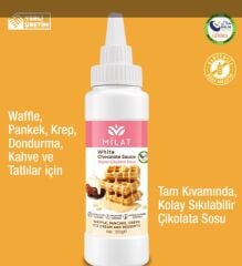 Milat Beyaz Tatlı Sos 300 g - Waffle & Krep & Pankek & Tatlı & Dondurma Sosu