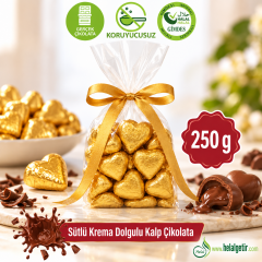 Milat Altın Sargılı Special Sütlü Kalp Çikolata 250 g