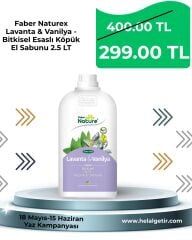 Faber Naturex Lavanta & Vanilya - Bitkisel Esaslı Köpük El Sabunu 2.5 LT