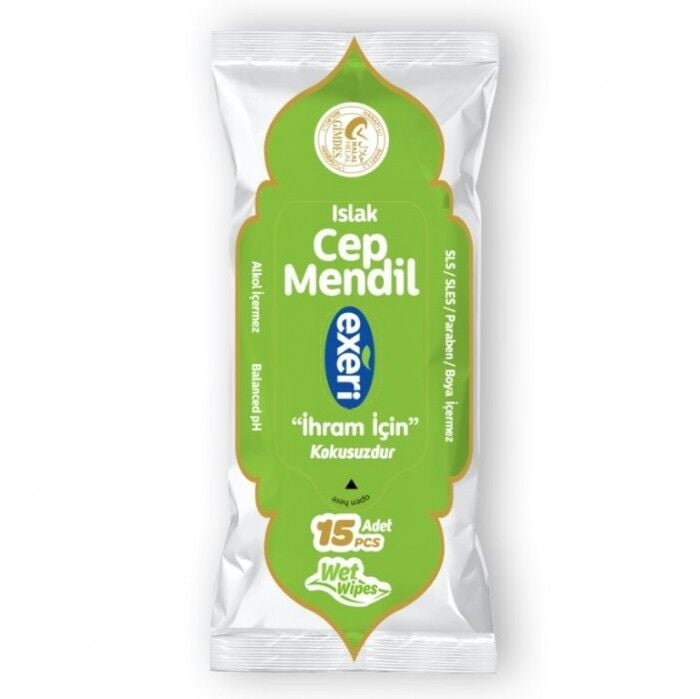 Exeri Islak Cep Mendil (15 Lİ) 10  Adet