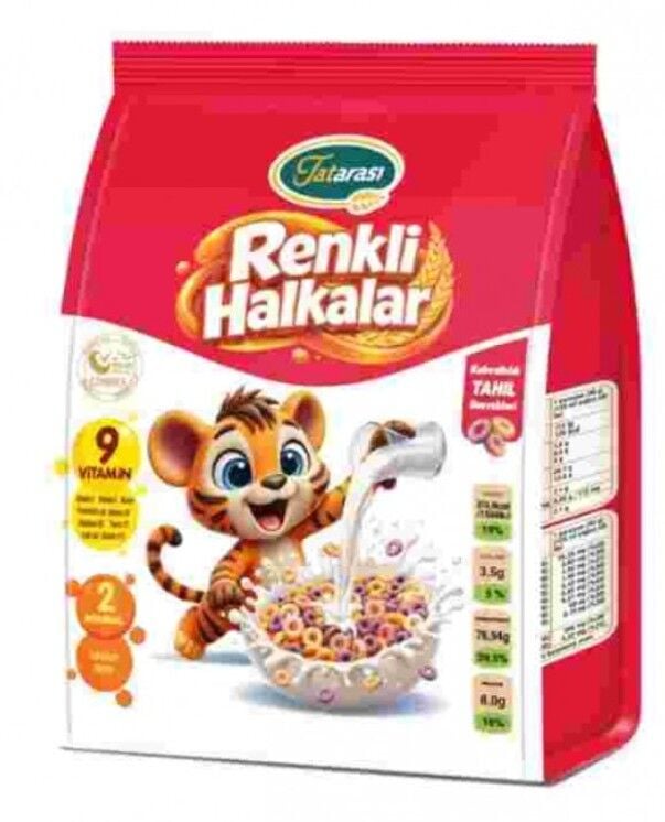 TATARASI RENKLİ HALKA KAHVALTILIK GEVREK 300 GR