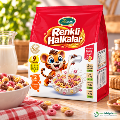 Tatarası Rrenkli Halka Kahvaltılık Gevrek 300 GR