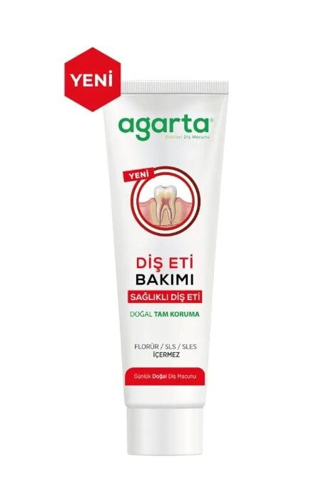 Agarta Doğal Diş Eti Bakımı Plak Karşıtı Diş Macunu 90 Ml