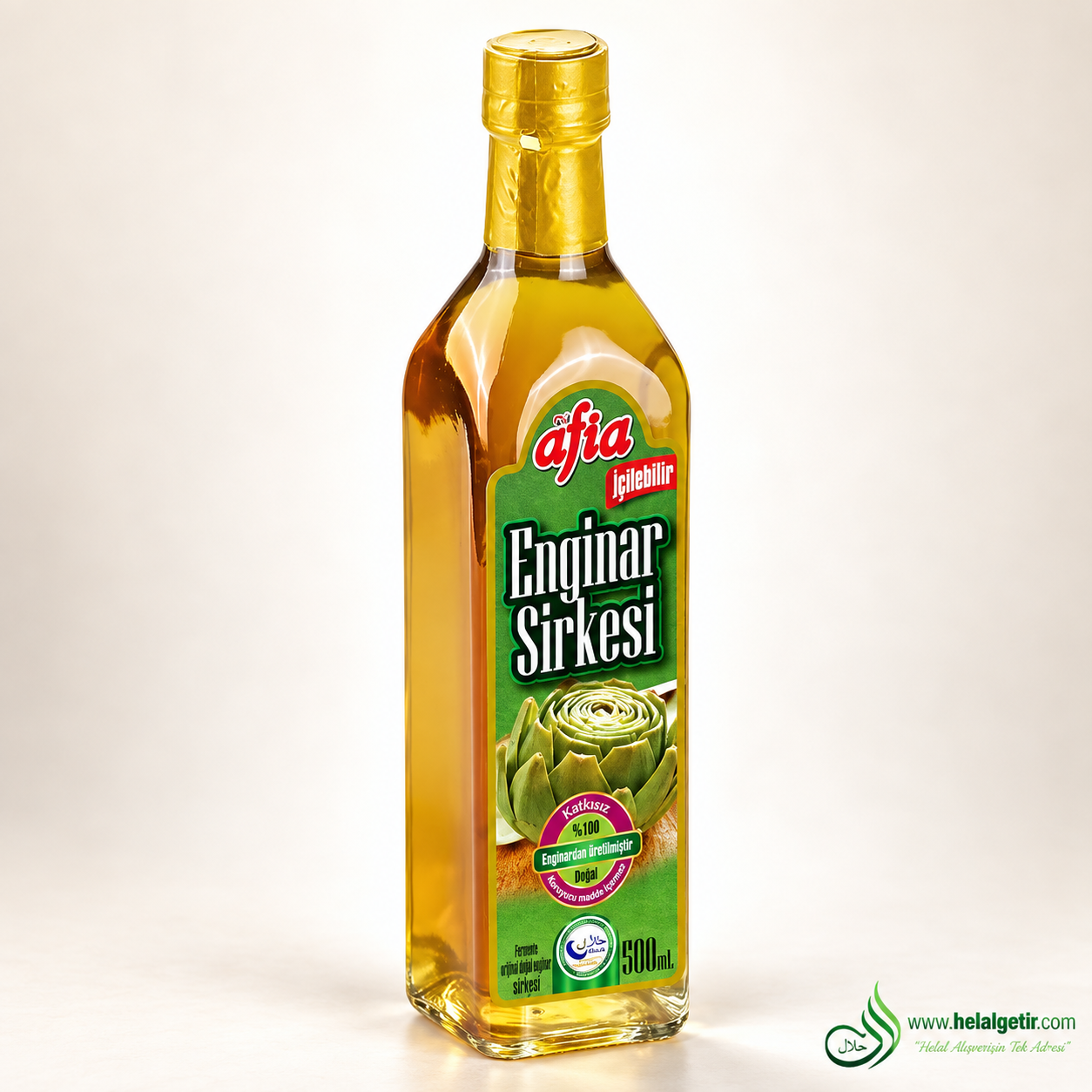 Afia Enginar Sirkesi Şişe 500 Ml.