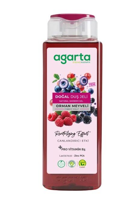 Agarta Doğal Orman Meyveli Duş Jeli 400 ML