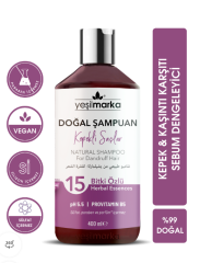 Yeşilmarka Doğal Şampuan – Kepekli Saçlar 400ml