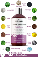 Yeşilmarka Doğal Şampuan – Kepekli Saçlar 400ml