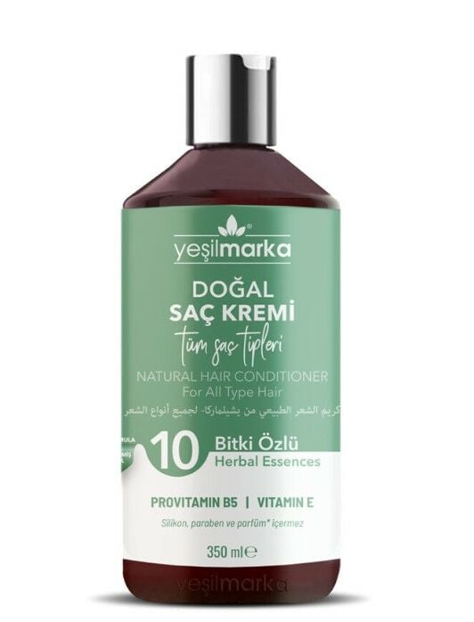 YEŞİLMARKA DOĞAL SAÇ KREMİ – TÜM SAÇ TİPLERİ 350ml