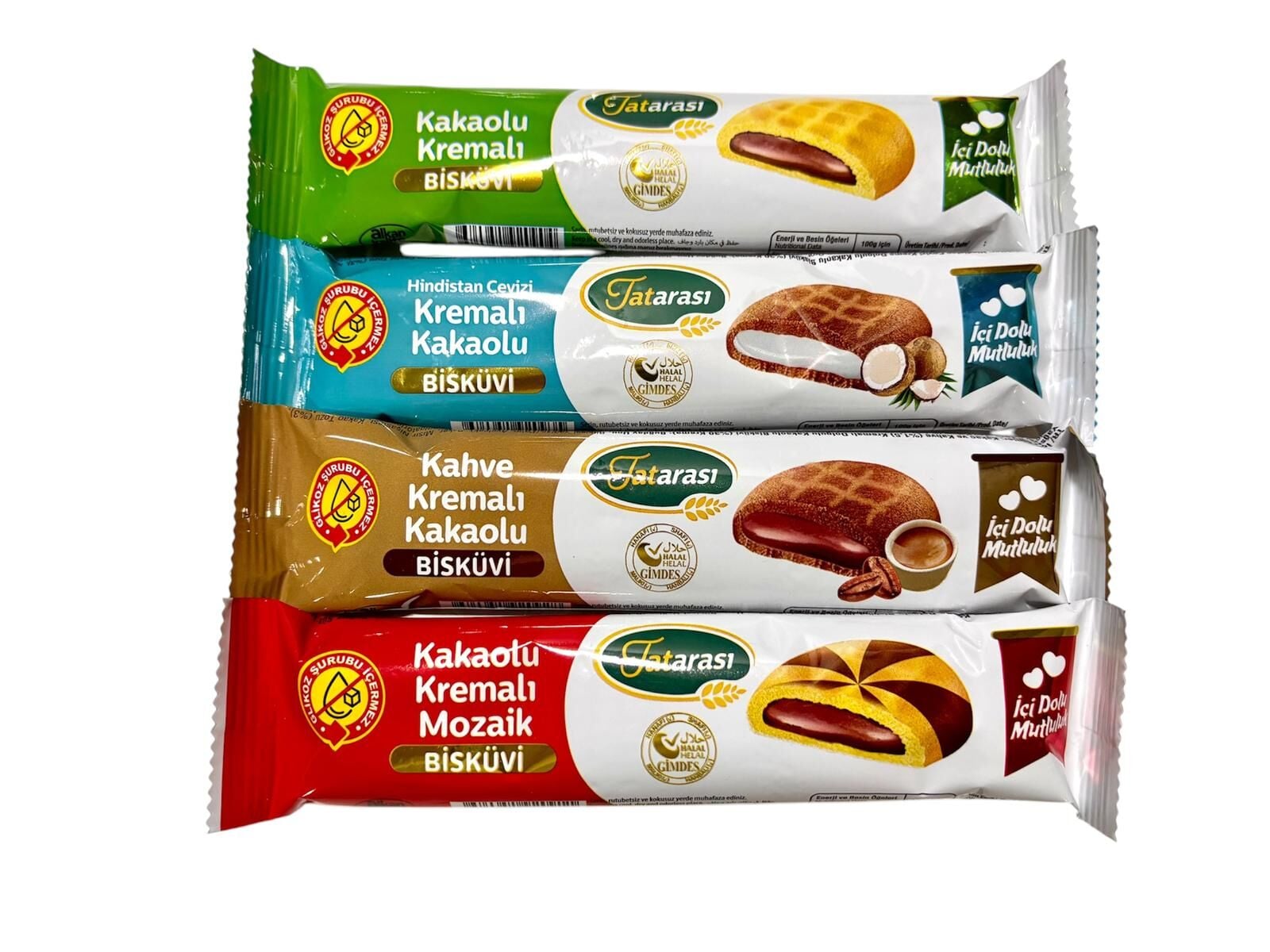 TATARASI BİSKÜVİ KARIŞIK SET 4lü
