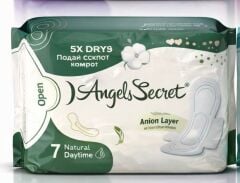 Angels Secret Aktif Oksijen ve Negatif İyon Gece Ekstra Ped
