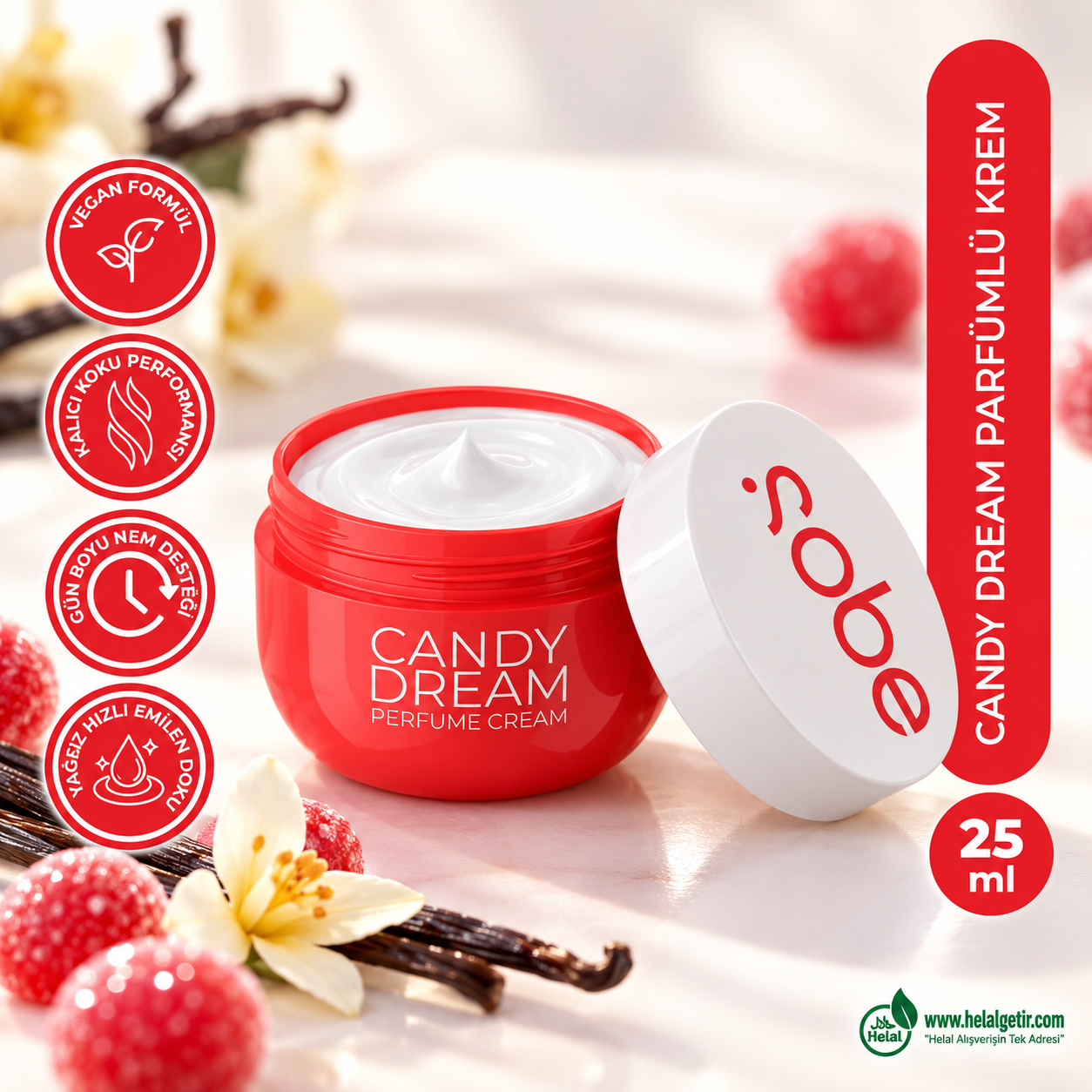 SOBE Parfümlü Krem Candy Dream 25ml