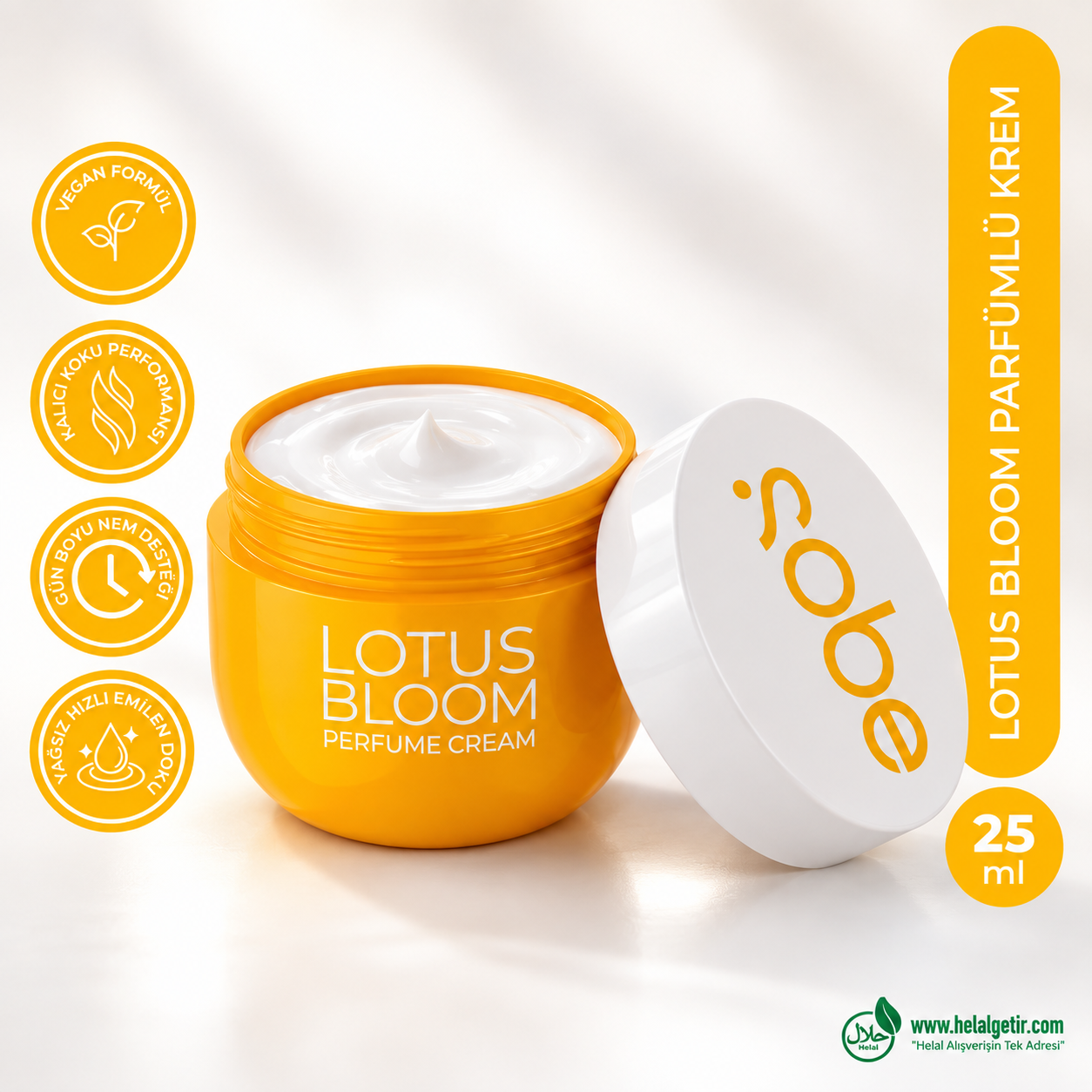 SOBE Parfümlü Krem Lotus Bloom 25ml