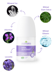 Yeşilmarka Doğal Roll On Deodorant – Lavanta Kokulu 50ML