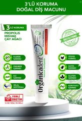 Organicadent Doğal Diş Macunu 75 ml 3'lü Aile Paketi
