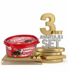 Afia Kakaolu Fındık Kreması 400 Gr. 3,lü Set